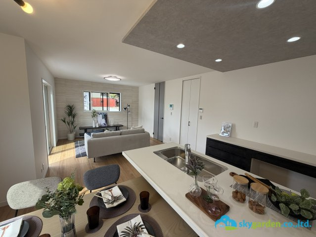 秦野市第1北矢名　新築戸建　全5棟4号棟のキッチン