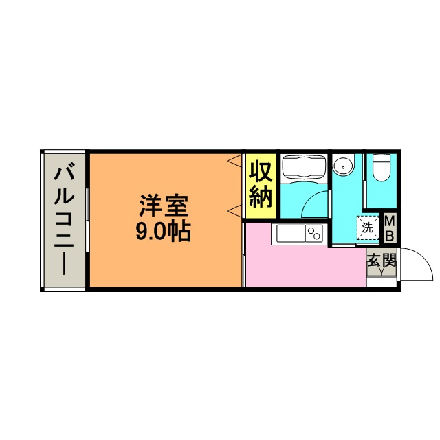 MAPLECOURT（メープルコート）Ⅰ【キャッシュバック対象物件】の間取り