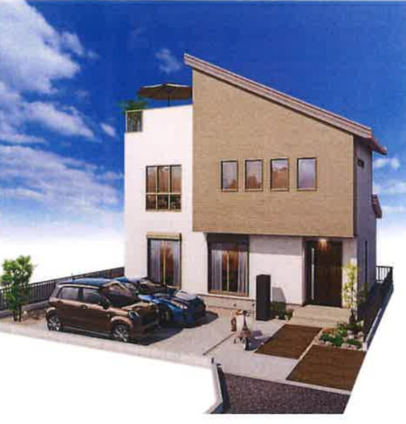 三島市谷田　新築戸建　全3棟　2号棟