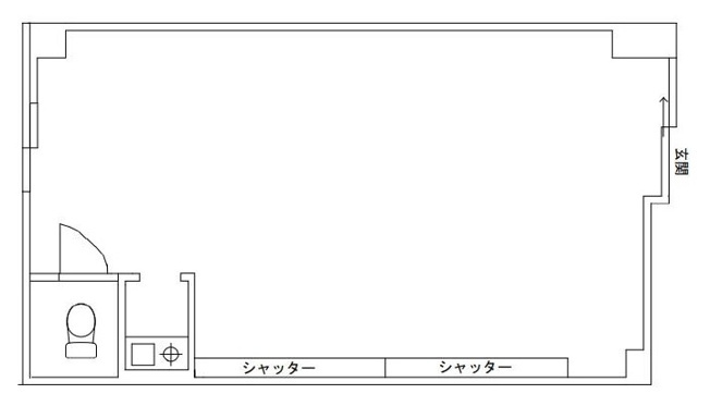 大津市梅林１丁目の店舗事務所の間取り