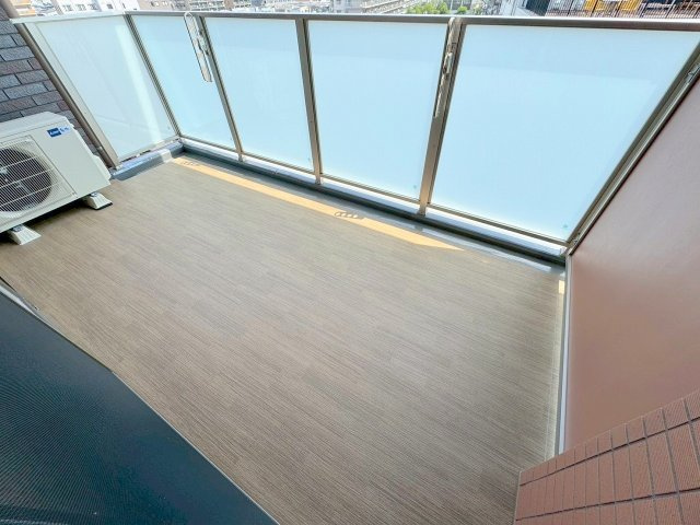 プレジオ三国EUROのバルコニー