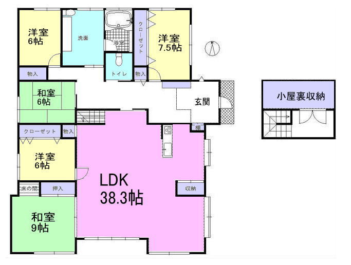 高崎市福島町　【室内プールつき】中古住宅