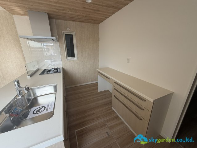 秦野市第1北矢名　新築戸建　全5棟1号棟のキッチン