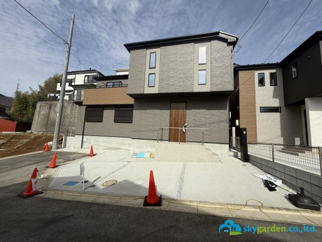 秦野市第1北矢名　新築戸建　全5棟1号棟の外観