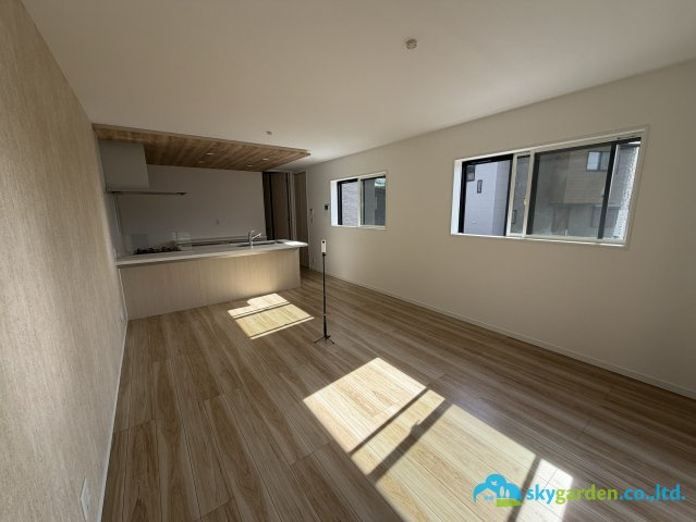 秦野市第1北矢名　新築戸建　全5棟1号棟の居間・リビング