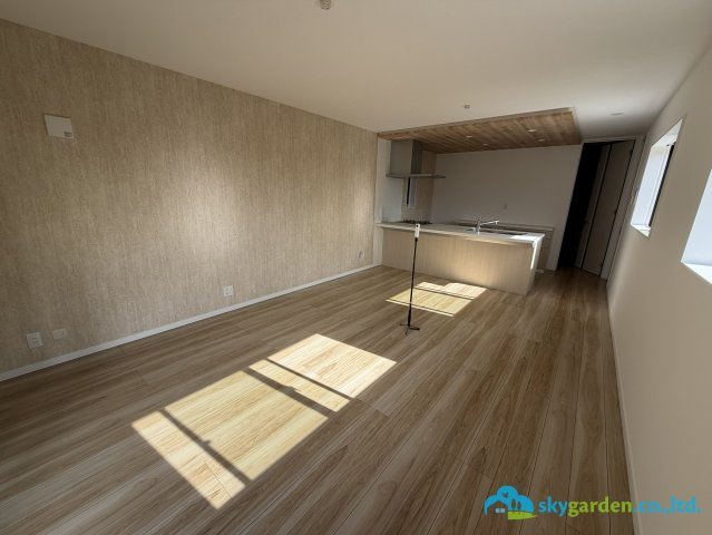 秦野市第1北矢名　新築戸建　全5棟1号棟の居間・リビング