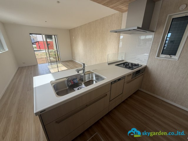 秦野市第1北矢名　新築戸建　全5棟1号棟のキッチン