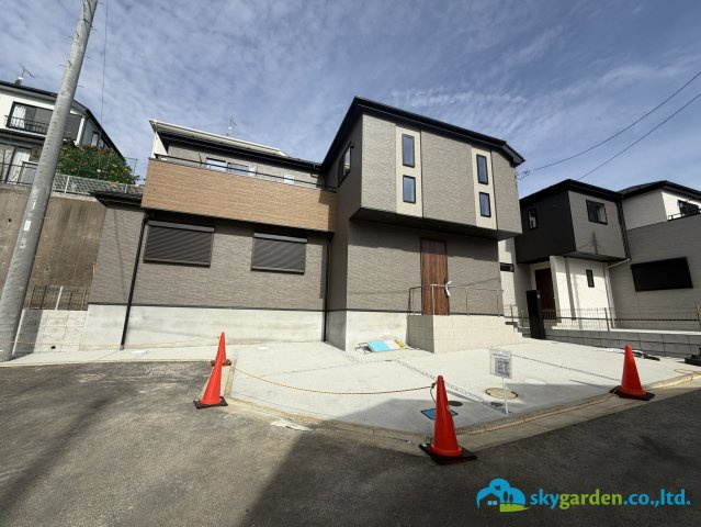 秦野市第1北矢名　新築戸建　全5棟1号棟の外観