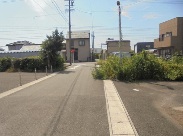 売土地　中央区古川町の外観
