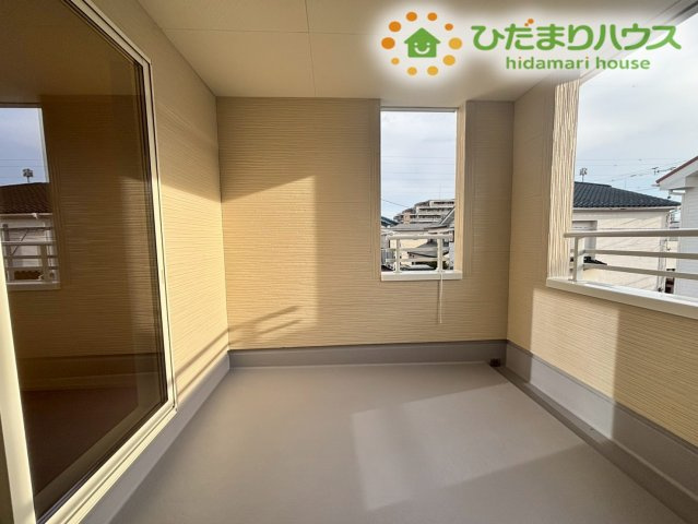 深谷市東方第2　新築一戸建て　リーブルガーデン　03のバルコニー