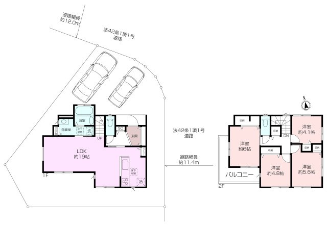 VerGarden鴨居3丁目　全2棟の画像