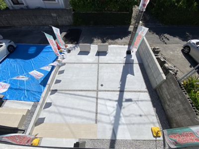 【駐車場】 | 沖縄市古謝（全2棟）ラスト1号棟 | 1号棟　並列駐車2台可♪