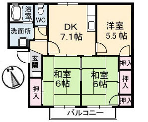 グリーンハイツFUJII B棟