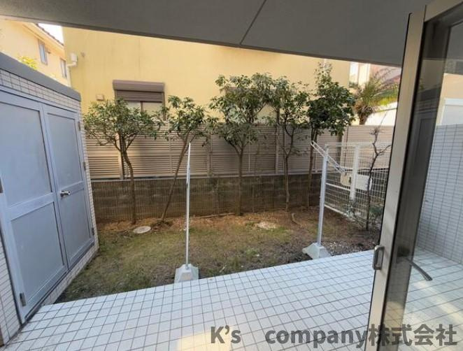 藤沢市鵠沼海岸２丁目　グランノエル鵠沼海岸の庭|専用庭付き☆