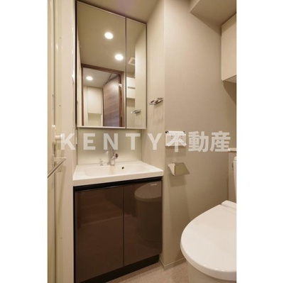 【洗面所】 | ルフォンプログレ品川大井 | 広い洗面スペース