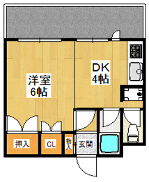ＮＤビルハイツの間取り