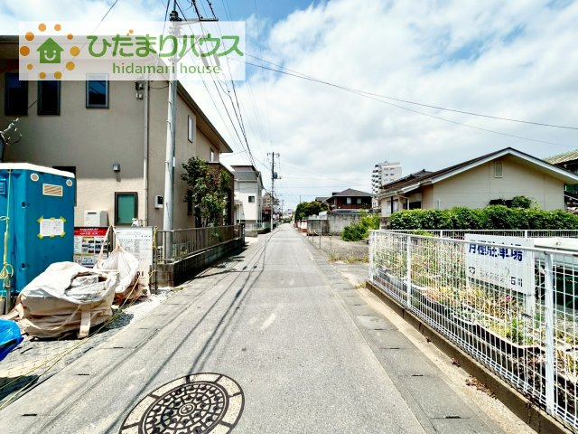 【前面道路含む現地写真】 | 土浦市桜町1期　新築戸建 | 今から見たいも大歓迎！！お気軽にお問い合わせください！