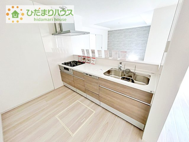 【キッチン】 | 土浦市桜町1期　新築戸建 | ご家族と会話しながら、お料理だって出来ちゃいます☆彡