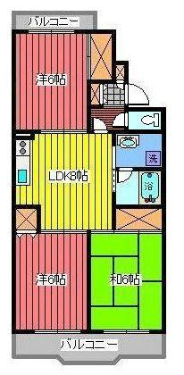 ホワイトオークヴィラ中尾台の間取り