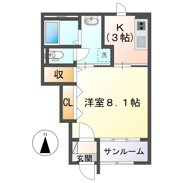 ＧｒａｃｅＦｉｎｅの間取り