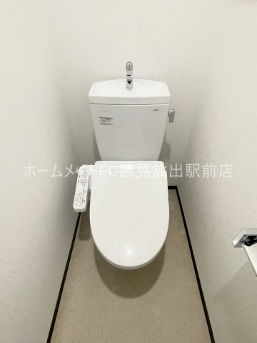 東大阪市長田中１丁目の賃貸マンションのトイレ