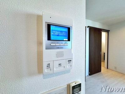 【セキュリティ】 | GRANDTIC車道（グランティッククルマミチ） | モニター付きインターホンです
