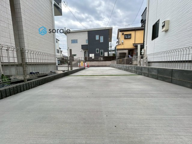 所沢上新井　全8棟　ハートフルタウンの駐車場|令和7年12月25日撮影。