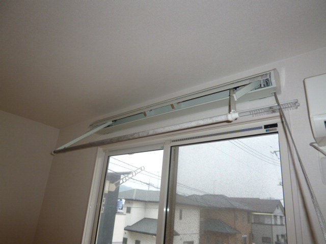 ヴィスタ桑田Ⅷの設備|室内物干し