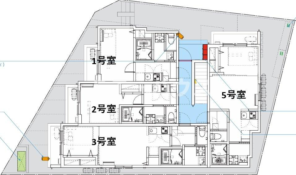アーバンレジデンス NIIの区画図