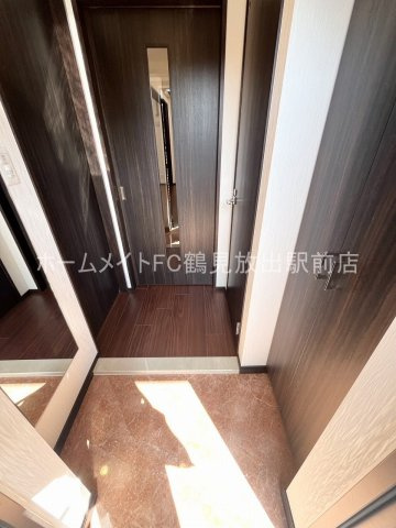 東大阪市長田中１丁目の賃貸マンションの玄関