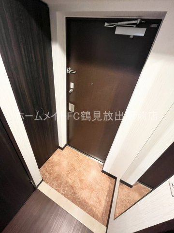 東大阪市長田中１丁目の賃貸マンションの玄関