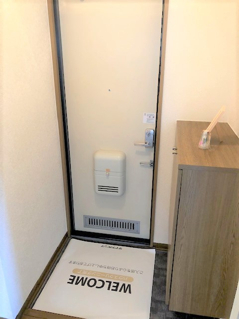 バティール西小森野A棟の玄関|きれいな玄関です