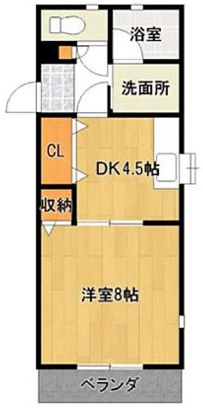 メゾン小林の間取り