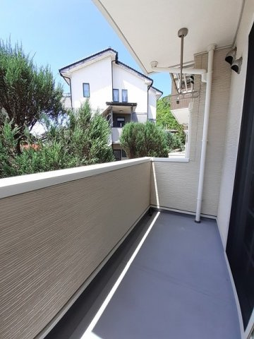 プロムナード　Ａのバルコニー|バルコニー付きです