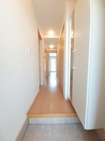 プロムナード　Ａの玄関|玄関です