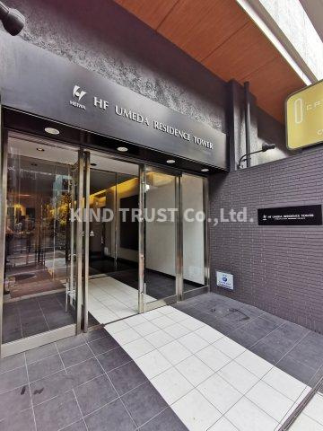 梅田レジデンスTOWERのエントランス|清潔なエントランスです