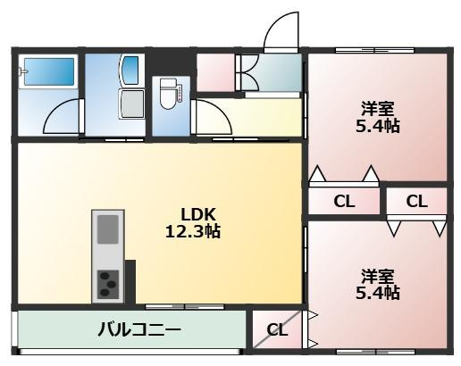 Blooming Stage（ブルーミング ステージ）の間取り
