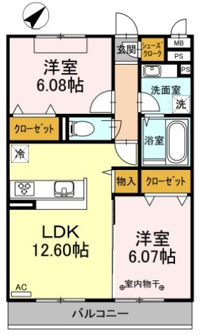 【間取り】 | K-コーポ