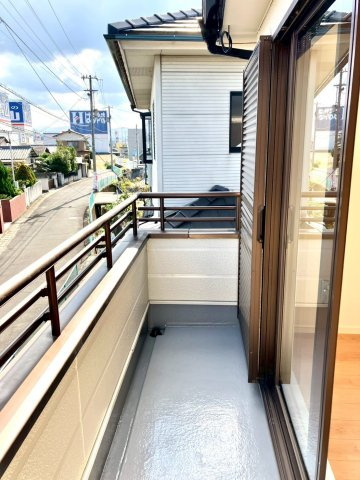 丸亀市田村町　水回り充実の再生住宅のバルコニー
