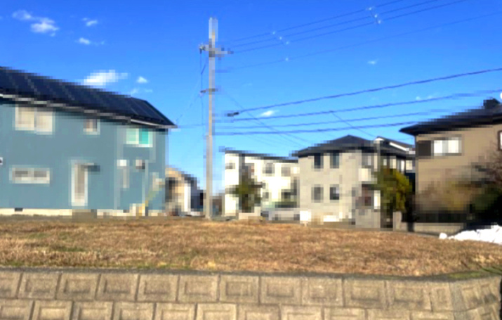 高島市今津町下弘部81坪売地の外観