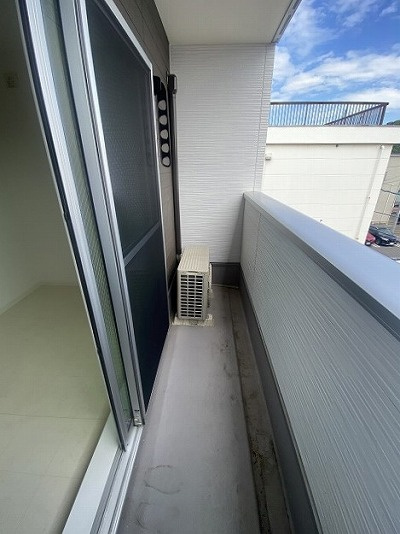 カーサ・バローレ江波二本松のバルコニー|カーサ・バローレ江波二本松　102号　