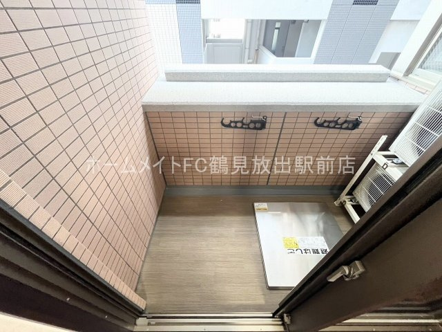 東大阪市長田中１丁目の賃貸マンションのバルコニー