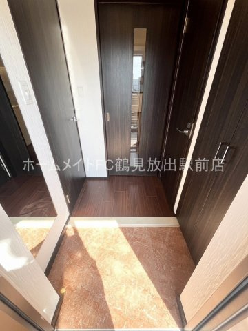 東大阪市長田中１丁目の賃貸マンションの玄関