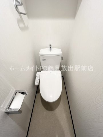 東大阪市長田中１丁目の賃貸マンションのトイレ