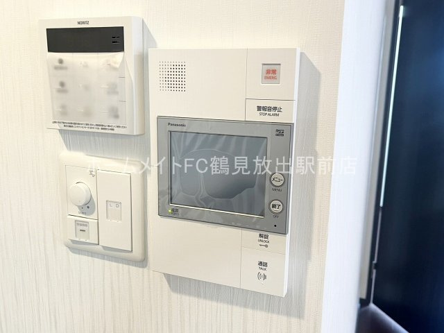 東大阪市長田中１丁目の賃貸マンションのセキュリティ