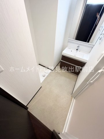 東大阪市長田中１丁目の賃貸マンションの洗面所