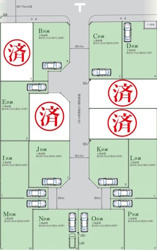 座間市入谷西　建築条件付売地　全16区画　