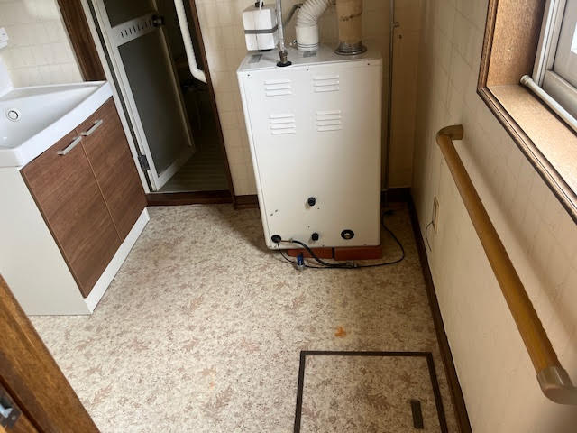 網走郡美幌町字三橋町1丁目戸建の脱衣所