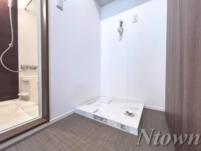 【設備】 | GRANDTICスリジェ | 洗濯機置き場です