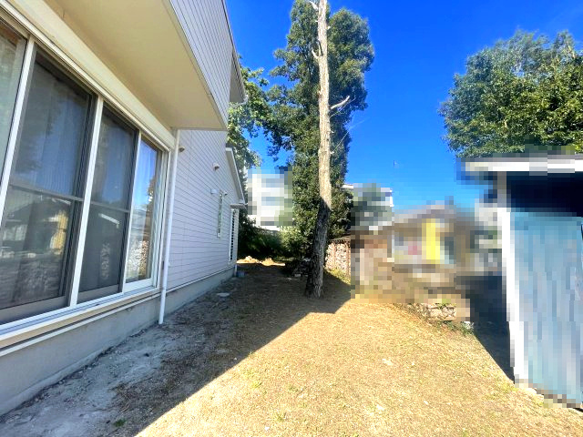 大津市北比良中古戸建の庭